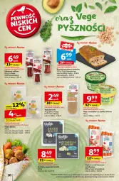 Gazetka promocyjna Auchan - Pewność Niskich Cen Hipermarket - Gazetka - ważna od 25.09 do 25.09.2024 - strona 12 - produkty: Mozzarella, Parówki, Pasztet, Tofu, Tarta, Plasterki, Kabanos, Vegeta, Tartare