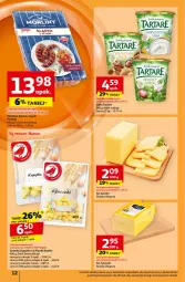 Gazetka promocyjna Auchan - Pewność Niskich Cen Hipermarket - Gazetka - ważna od 25.09 do 25.09.2024 - strona 14 - produkty: Serek puszysty, Ser, Ser tylżycki, Gnocchi, Kopytka, Tarta, Serek, Tartare