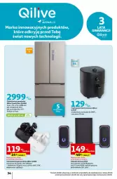 Gazetka promocyjna Auchan - Pewność Niskich Cen Hipermarket - Gazetka - ważna od 25.09 do 25.09.2024 - strona 42 - produkty: Słuchawki, Głośnik, Termos, Zamrażarka, Słuchawki bezprzewodowe