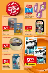 Gazetka promocyjna Auchan - Pewność Niskich Cen Hipermarket - Gazetka - ważna od 25.09 do 25.09.2024 - strona 47 - produkty: Sos, Energizer, Tran, Taśma pakowa