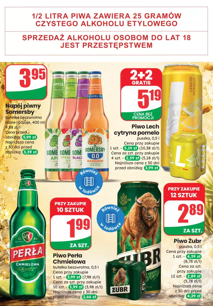 Gazetka promocyjna Dino - Katalog / Weekendowe Okazje - ważna 26.06 do 28.06.2026 - strona 5 - produkty: Napój, Piwo, Pomelo, Somersby