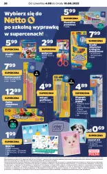 Gazetka promocyjna Netto - Akcesoria i dodatki - Gazetka - ważna od 10.08 do 10.08.2022 - strona 10 - produkty: Kujawski, Noż, Gra, Nożyczki, Zestaw pędzli, Długopis, Tusz, Plastelina, Stock, Fa