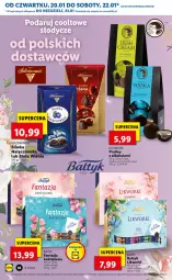 Gazetka promocyjna Lidl - GAZETKA - Gazetka - ważna od 23.01 do 23.01.2022 - strona 16 - produkty: Rum, Praliny, Wódka, Znicz, Fanta, Fa