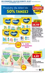 Gazetka promocyjna Lidl - GAZETKA - Gazetka - ważna od 23.01 do 23.01.2022 - strona 51 - produkty: Ryż, Gra, Mleko modyfikowane, BoboVita, O nas, Bebiko, Dzieci, Mleko
