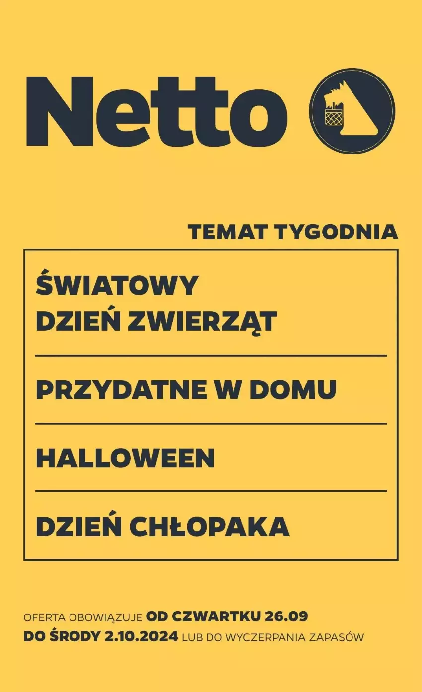 Gazetka promocyjna Netto - ważna 26.09 do 02.10.2024 - strona 1