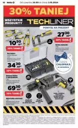 Gazetka promocyjna Netto - Gazetka - ważna od 02.10 do 02.10.2024 - strona 2 - produkty: Kujawski, Top, Wiertarka, Tarka, Wiertarka udarowa, Wkręt, Szczypce, Podlaski, EPEE, Stock, Fa