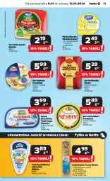 Gazetka promocyjna Netto - Artykuły spożywcze - Gazetka - ważna od 13.01 do 13.01.2024 - strona 11 - produkty: Mozzarella, Piec, Kurczak, Ser topiony, Top, Ser, Twaróg, Królewski, Piątnica, Beko, Président, Pastella, Serek, Zapiekanka, Pieczarka, Camembert, Hochland, Twaróg półtłusty, Aksam, Twój Smak, Gouda, Lisner