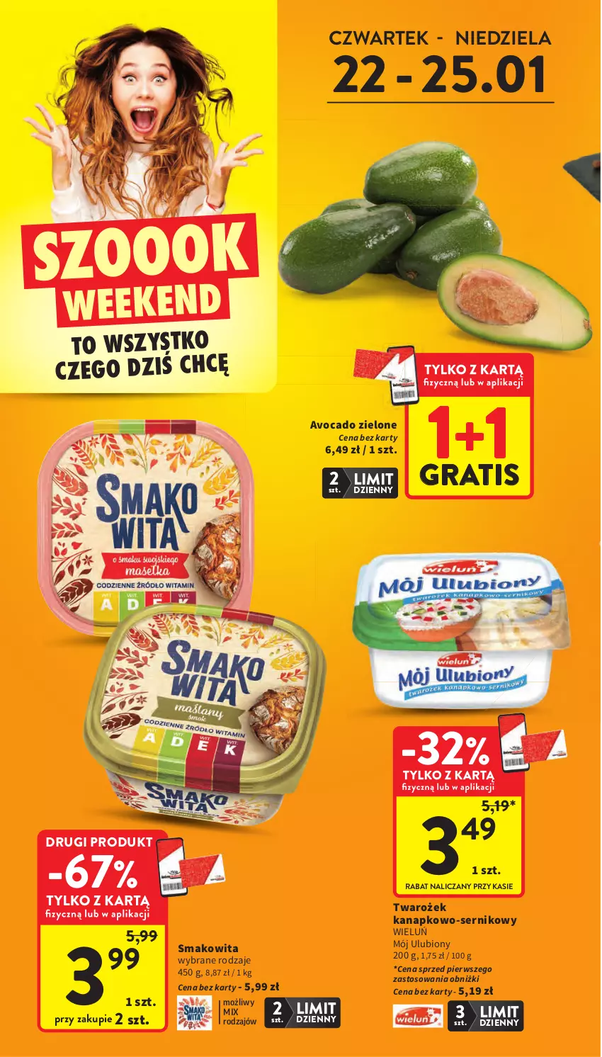 Gazetka promocyjna Intermarche - Gazetka promocyjna - ważna 22.01 do 28.01.2026 - strona 2 - produkty: Avocado, Gra, Ser, Smakowita