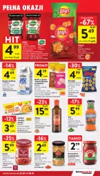 Gazetka promocyjna Intermarche - Gazetka promocyjna - Gazetka - ważna od 28.01 do 28.01.2026 - strona 29 - produkty: Koncentrat pomidorowy, Dawtona, Sos, Ryż, Por, Mus, Napój roślinny, Bulion, Winiary, Chipsy, Kiwi, Chrupki, Dżem, Wafle, Lion, Rosół, Sonko, Tymbark, Monster Munch, Gres, Napój, Musztarda, Oliwa