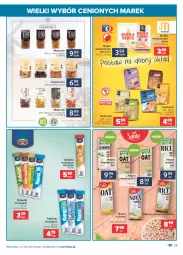 Gazetka promocyjna Carrefour - Gazetka Wielki wybór cenionych marek - Gazetka - ważna od 31.07 do 31.07.2021 - strona 23 - produkty: Makaron, Ryż, Mus, Tablet, Napój roślinny, Tarta, Tabletki musujące, Napój, Bułka, Kokos