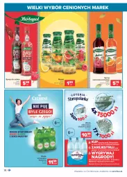 Gazetka promocyjna Carrefour - Gazetka Wielki wybór cenionych marek - Gazetka - ważna od 31.07 do 31.07.2021 - strona 38 - produkty: Mus, Syrop, Szyna, Woda mineralna, Staropolanka, Woda, Napój