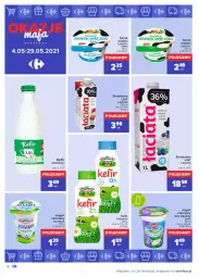 Gazetka promocyjna Carrefour - Gazetka Okazje Maja - Gazetka - ważna od 29.05 do 29.05.2021 - strona 6 - produkty: Serek wiejski, Jogurt naturalny, Ser, Piątnica, Zott, Jogurt, Serek, Kefir