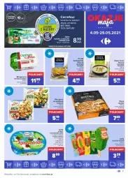 Gazetka promocyjna Carrefour - Gazetka Okazje Maja - Gazetka - ważna od 29.05 do 29.05.2021 - strona 7 - produkty: Warzywa, Zupa, Optima Cardio, Kaktus, Lody, Optima, Pizza, Margaryna, Frytki, Hortex