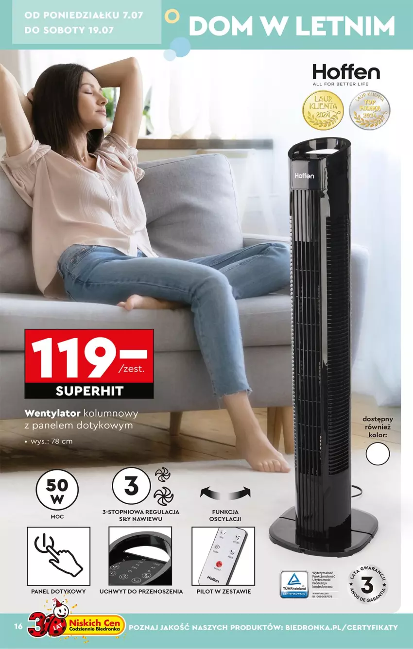 Gazetka promocyjna Biedronka - Okazje Tygodnia - ważna 07.07 do 19.07.2025 - strona 18 - produkty: Top