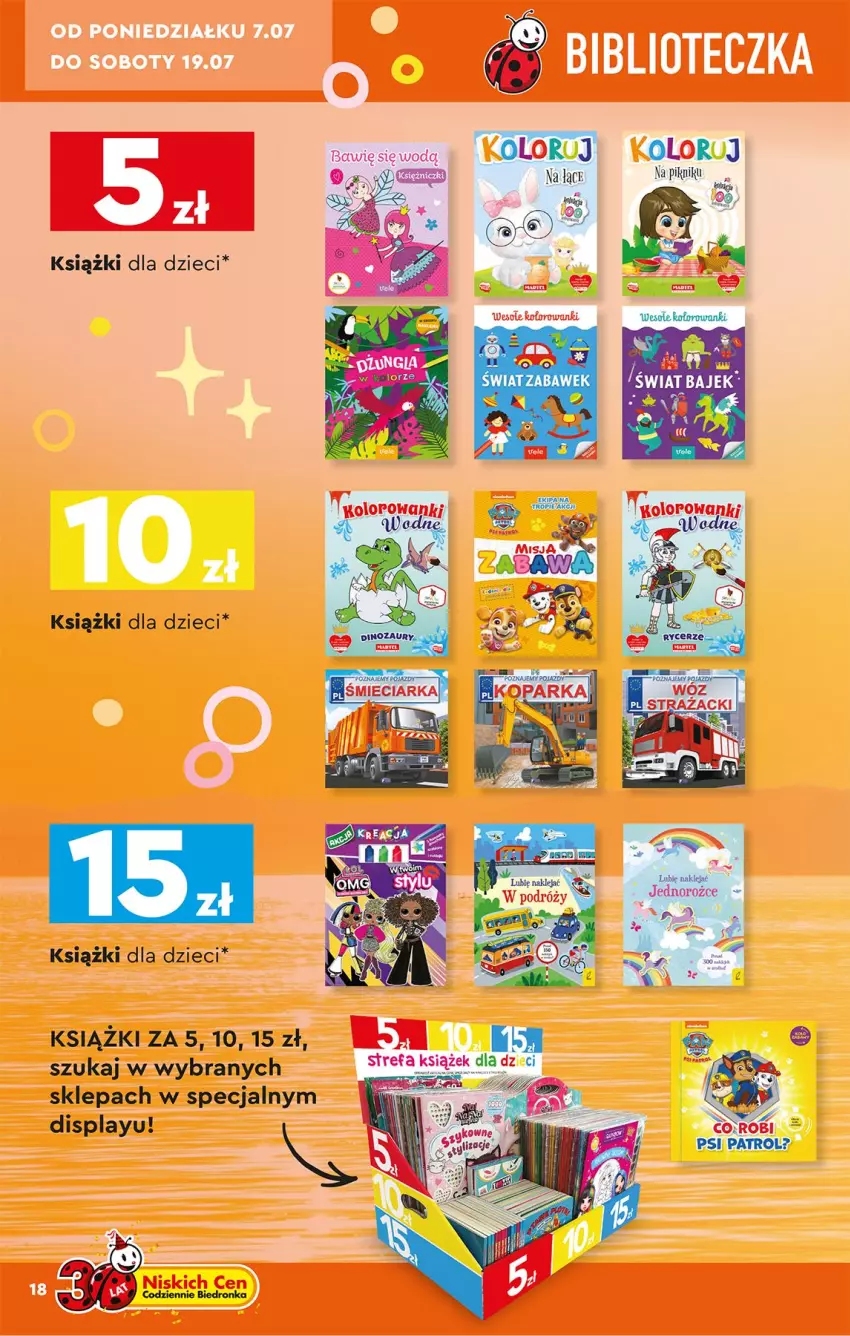 Gazetka promocyjna Biedronka - Okazje Tygodnia - ważna 07.07 do 19.07.2025 - strona 20 - produkty: Dzieci, Fa, Klej