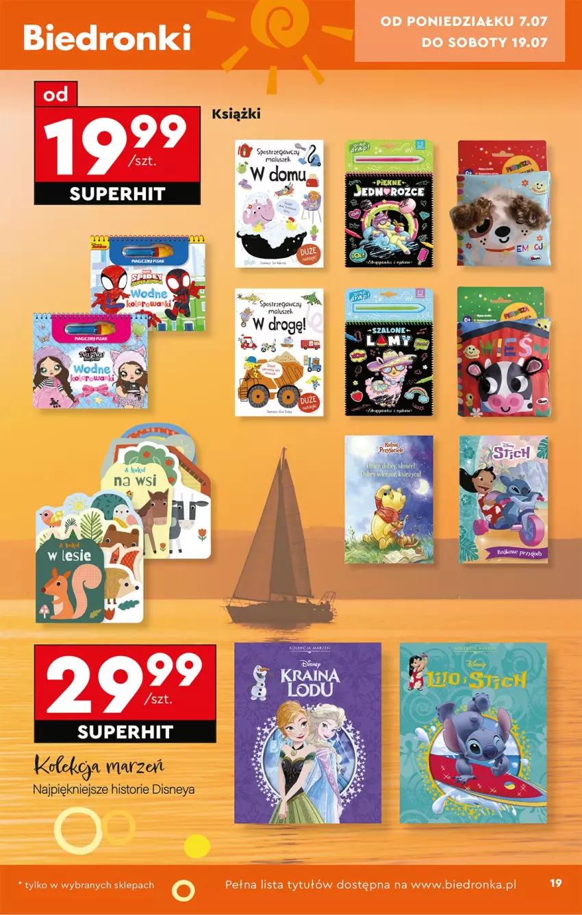 Gazetka promocyjna Biedronka - Okazje Tygodnia - ważna 07.07 do 19.07.2025 - strona 21 - produkty: Disney