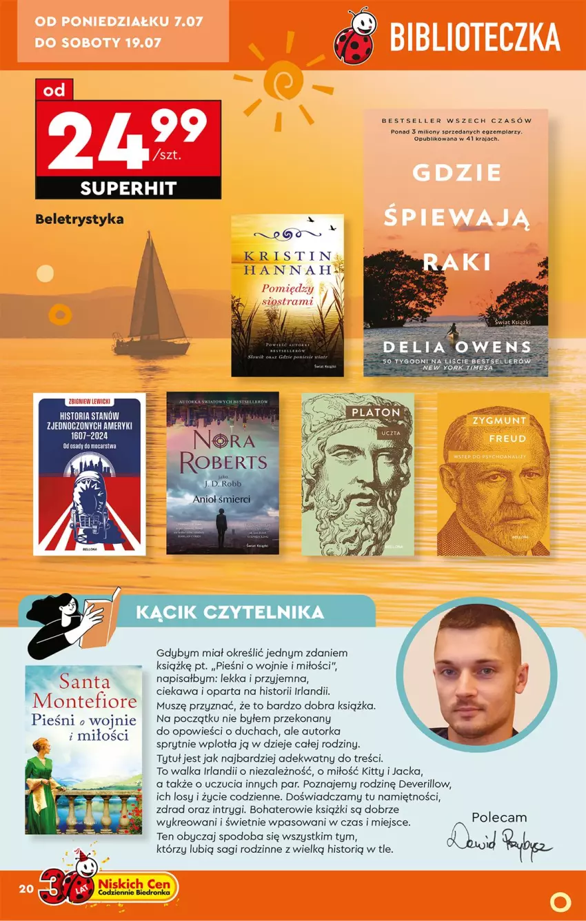 Gazetka promocyjna Biedronka - Okazje Tygodnia - ważna 07.07 do 19.07.2025 - strona 22 - produkty: Cars, Kawa, Książka, Lion, Mus, Orka
