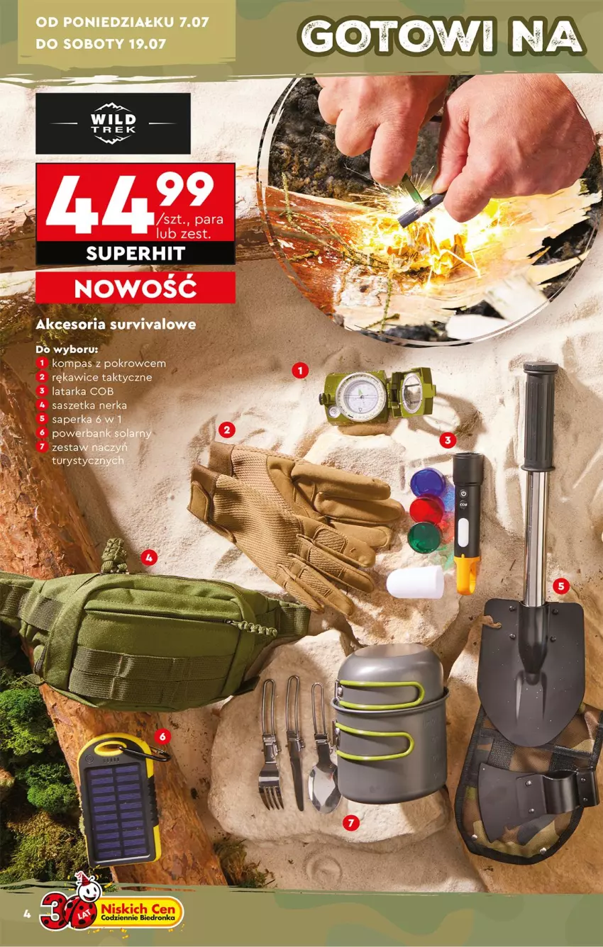 Gazetka promocyjna Biedronka - Okazje Tygodnia - ważna 07.07 do 19.07.2025 - strona 6 - produkty: Rękawice, Tarka