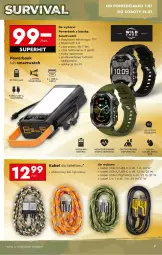 Gazetka promocyjna Biedronka - Okazje Tygodnia - Gazetka - ważna od 19.07 do 19.07.2025 - strona 9 - produkty: Por, Telefon, Kabel USB, Smartwatch, Sport, Monitor, Bateria, Powerbank