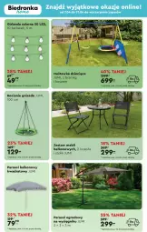 Gazetka promocyjna Biedronka - Gazetka - ważna od 20.04 do 20.04.2024 - strona 42 - produkty: Stolik, Kosz, Parasol, Girlanda