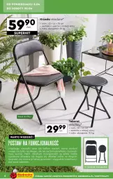Gazetka promocyjna Biedronka - Gazetka - ważna od 20.04 do 20.04.2024 - strona 6 - produkty: Krzesło składane, Rama, Taboret, Krzesło, Siedzisko, Taboret składany, Fa