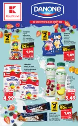 Gazetka promocyjna Kaufland - Oferta ważna od  16.02.2023 do 01.03.2023 lub do wyczerpania zapasów - Gazetka - ważna od 01.03 do 01.03.2023 - strona 1 - produkty: Gra, Danone, Jogurt, Danonki, Activia, Tonik, Baton, Fanta, Jogurt pitny, Fa