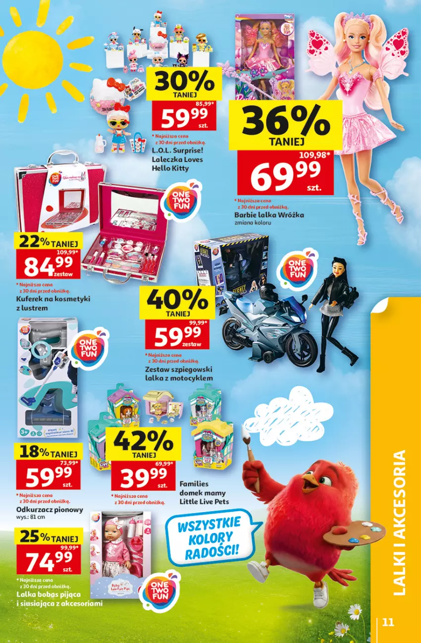 Gazetka promocyjna Auchan - 30 Lat Hipermarket - ważna 28.05 do 03.06.2026 - strona 11 - produkty: Barbie, Fa, L.O.L., Lalka, Odkurzacz