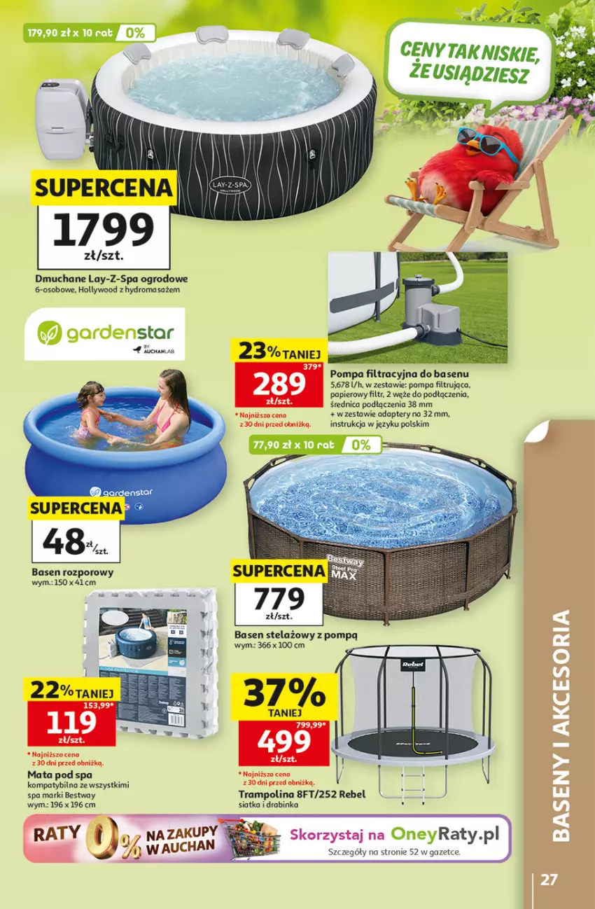 Gazetka promocyjna Auchan - 30 Lat Hipermarket - ważna 28.05 do 03.06.2026 - strona 27 - produkty: Inka, Papier, Por, Siatka