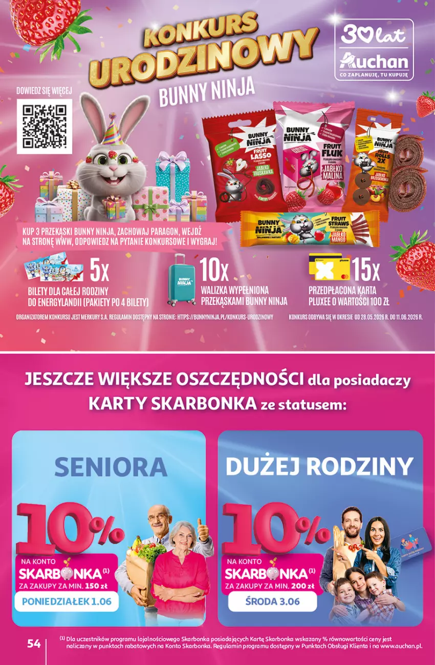 Gazetka promocyjna Auchan - 30 Lat Hipermarket - ważna 28.05 do 03.06.2026 - strona 54