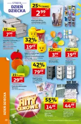 Gazetka promocyjna Auchan - 30 Lat Hipermarket - Gazetka - ważna od 03.06 do 03.06.2026 - strona 22 - produkty: Balony, Poduszka dekoracyjna, Pojemnik, LEGO, Regał, Pojemnik do przechowywania, Owoce, Kubek, Poduszka, Fa