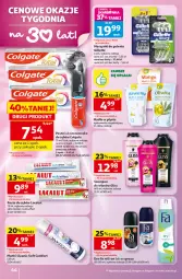 Gazetka promocyjna Auchan - 30 Lat Hipermarket - Gazetka - ważna od 03.06 do 03.06.2026 - strona 44 - produkty: Mydło w płynie, Szczoteczka do zębów, Pasta do zębów, Lacalut, Cleanic, Szampon, Gillette, Mydło, Colgate, Szczoteczka, LG, Fa