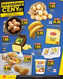 Gazetka promocyjna Topaz - Gazetka - Gazetka - ważna od 20.09 do 20.09.2023 - strona 2 - produkty: Piec, Cebula, Top, Ser, Koc, Mlekovita, Serek homogenizowany, Serek, Lipton, Gouda, Herbata, Bułka, Mleko