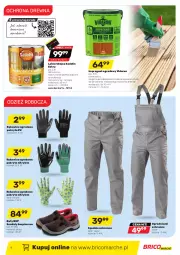 Gazetka promocyjna Bricomarche - Gazetka - Gazetka - ważna od 26.06 do 26.06.2022 - strona 6 - produkty: Piec, Por, Buty, Sandał, Rękawice, Spodnie, Lakier, HP