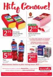 Gazetka promocyjna Market Vita - Gazetka promocyjna – Marketvita - Gazetka - ważna od 03.12 do 03.12.2022 - strona 8 - produkty: Piwo, Sok, Ser, Sokołów, Tera, Szynka konserwowa, Szynka, Pepsi, Edam, Gouda