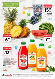 Gazetka promocyjna Intermarche - Katalog Delikatesy - Gazetka - ważna od 07.04 do 07.04.2026 - strona 12 - produkty: Sok, Gra, Borówka, Borówka amerykańska, Ananas, Owoce, Arbuz, Napój