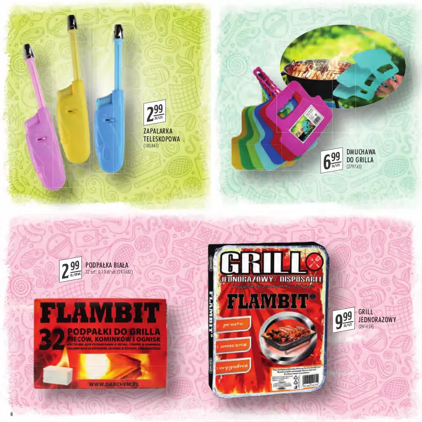 Gazetka promocyjna Stokrotka - Katalog Szkoła - ważna 11.08 do 31.08.2022 - strona 8 - produkty: Grill, Teleskop, Zapalarka