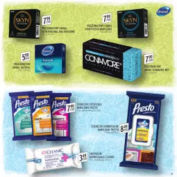 Gazetka promocyjna Stokrotka - Katalog Szkoła - Gazetka - ważna od 31.08 do 31.08.2022 - strona 61 - produkty: Gin, Skyn, Cleanic, Presto, Chusteczki, Unimil, Prezerwatyw