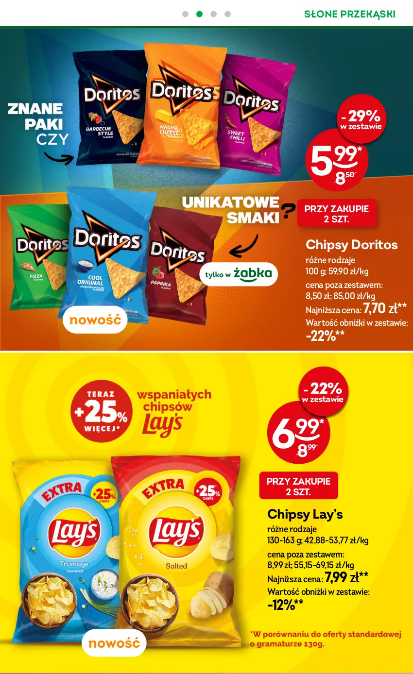 Gazetka promocyjna Żabka - ważna 05.11 do 18.11.2025 - strona 15 - produkty: Chipsy, Lay’s