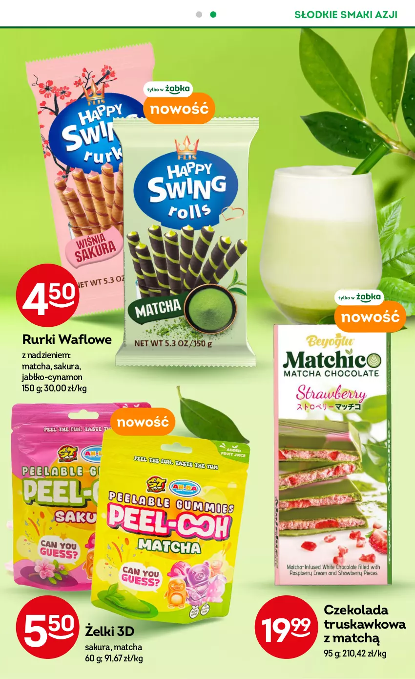 Gazetka promocyjna Żabka - ważna 05.11 do 18.11.2025 - strona 25 - produkty: Czekolada, Rurki
