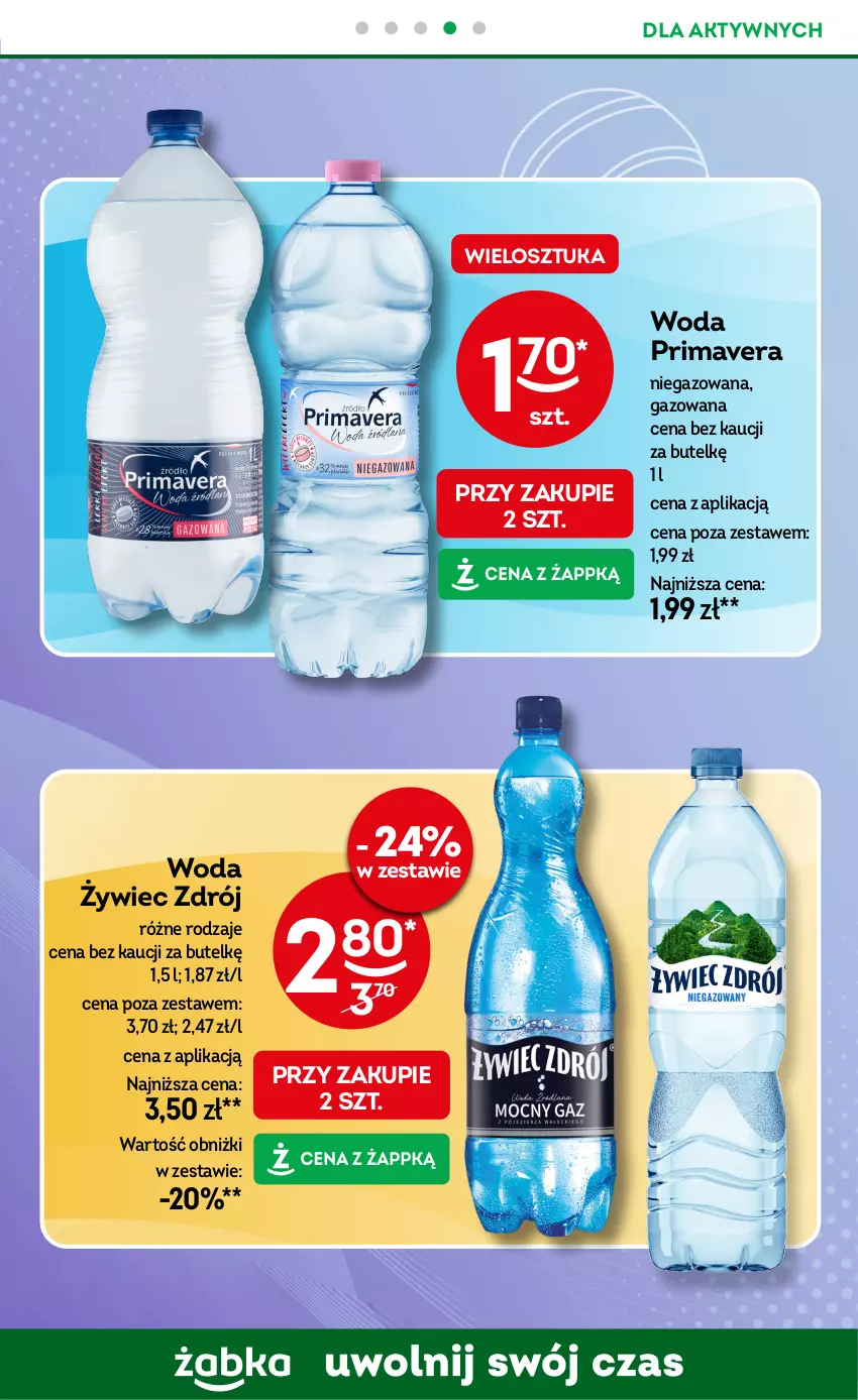 Gazetka promocyjna Żabka - ważna 05.11 do 18.11.2025 - strona 62 - produkty: Prima, Primavera, Woda