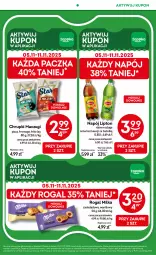 Gazetka promocyjna Żabka - Gazetka - ważna od 18.11 do 18.11.2025 - strona 21 - produkty: Rama, Chrupki, Tran, Pizza, Lipton, Rogal, Napój, Milka