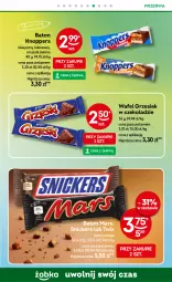 Gazetka promocyjna Żabka - Gazetka - ważna od 18.11 do 18.11.2025 - strona 54 - produkty: Orzeszki, Twix, Snickers, Mars, Baton, Knoppers, Orzeszki ziemne, Kokos