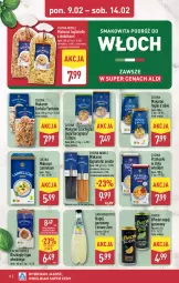 Gazetka promocyjna Aldi - Pełna oferta - Gazetka - ważna od 14.02 do 14.02.2026 - strona 12 - produkty: Makaron, Smakowita, Lion, Tagliatelle, Napój gazowany, Szafran, Fanta, Napój, Biszkopty, Szpinak, Fa