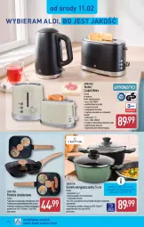 Gazetka promocyjna Aldi - Pełna oferta - Gazetka - ważna od 14.02 do 14.02.2026 - strona 26 - produkty: Top, Sok, Garnek, Czajnik, Toster, Fusion, Danio, Piekarnik, Patelnia, Pokrywa, Fa