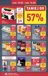 Gazetka promocyjna Aldi - Pełna oferta - Gazetka - ważna od 14.02 do 14.02.2026 - strona 32 - produkty: Piwa, Piwo, Piec, Kurczak, Gra, Papier, Orzeszki, Kawa ziarnista, Jaja, Kawa, Ręcznik, Rolki, Skrzydełka z kurczaka, Miód, Ręczniki papierowe, Orzeszki ziemne, Harnaś, Masło, Jaja z wolnego wybiegu