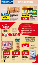 Gazetka promocyjna Lidl - GAZETKA - Gazetka - ważna od 31.07 do 31.07.2024 - strona 38 - produkty: Hummus, Ser, Mus, Gra, Paprykarz, Borówka, Cukier, Papryka, Jagody, Ananas, Bułeczki, Dżem, Sante, Smalec, Jagody goji, Kakao, Mango, Napój, Granola, Kokos, Fa