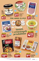 Gazetka promocyjna Aldi - Pełny katalog - Gazetka - ważna od 29.01 do 29.01.2023 - strona 11 - produkty: Pur, Mielonka tyrolska, Margaryna, Kapustą, Galaretka, Morliny, Kotlet, Boczek, Słynne, Gala, Danie gotowe