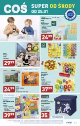 Gazetka promocyjna Aldi - Pełny katalog - Gazetka - ważna od 29.01 do 29.01.2023 - strona 25 - produkty: Puf, Gra, Cynk, Puzzle, Pojazd, Dzieci, Klocki, Zwierzęta