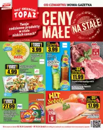 Gazetka promocyjna Topaz - Gazetka - Gazetka - ważna od 09.10 do 09.10.2024 - strona 1 - produkty: Warzywa, Top, Szynka, Vizir, Napój, Ogród, Hortex