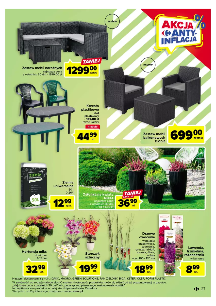 Gazetka promocyjna Carrefour - Gazetka Carrefour - ważna 11.04 do 22.04.2023 - strona 29 - produkty: Krzesło, Osłonka